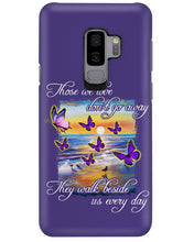 Load image into Gallery viewer, Butterfly Sunset On Beach Those We Love Don't Go Away Gift For Lover Phone case