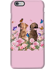 Load image into Gallery viewer, Gift For Dog LoversChesapeake Bay Retriever With Peonies Phone case