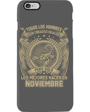 Load image into Gallery viewer, Los Mejores Nacen En Noviembre Gift For Men Phone case