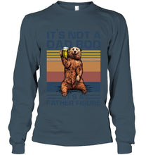 Load image into Gallery viewer, It's Not A Dad Bod It's A Father Figure Bear Unisex Long Sleeve