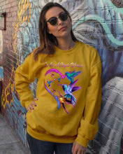 Load image into Gallery viewer, Hummingbirds Heart Shaped I Am A Simple Woman Gift For Mom Sweatshirt