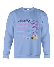 Load image into Gallery viewer, Butterflies When I Miss You I Just Have To Look Inside My Heart Gift For Lover Sweatshirt