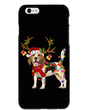 Load image into Gallery viewer, Beagle Gorgeous Reindeer Xmas Lights Gift For Dog Lovers Phone case