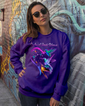 Load image into Gallery viewer, Hummingbirds Heart Shaped I Am A Simple Woman Gift For Mom Sweatshirt