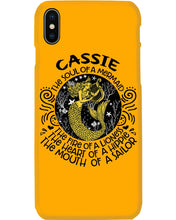 Load image into Gallery viewer, Gift For Cassie Girl The Soul Of A Mermaid Phone case