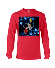 Load image into Gallery viewer, Lovely Phone Case Twinkling Blue Heart Gift For Parrots Lovers Unisex Long Sleeve