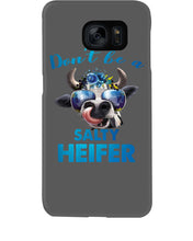 Load image into Gallery viewer, Don't Be A Salty Heifer Gift For Women Phone case