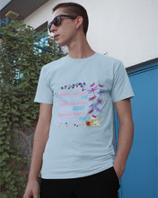 Load image into Gallery viewer, Butterflies When I Miss You I Just Have To Look Inside My Heart Gift For Lover Guys Tee