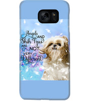 Load image into Gallery viewer, Angels And Shih Tzu Are Not Different Gift For Dog Lovers Phone case