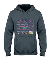 Load image into Gallery viewer, Butterflies When I Miss You I Just Have To Look Inside My Heart Gift For Lover Hoodie