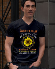 Load image into Gallery viewer, Daughter-in-law A Soul Of A Witch Fire Of A Lioness Guys V-Neck
