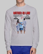 Load image into Gallery viewer, Daughter In Law's Best Friend Son's Best Partner In Crime Gift For Mom In Law Unisex Long Sleeve
