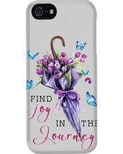 Load image into Gallery viewer, Butterflies Find Joy In The Journey Gift For Daughter Phone case