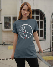 Load image into Gallery viewer, Image All The People Living Life In Peace Custom Design For Friends Guys Tee