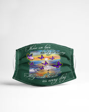 Load image into Gallery viewer, Butterfly Sunset On Beach Those We Love Don't Go Away Gift For Lover Cloth Face Mask