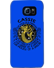 Load image into Gallery viewer, Gift For Cassie Girl The Soul Of A Mermaid Phone case