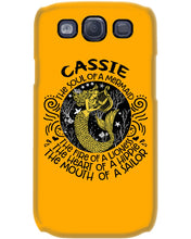 Load image into Gallery viewer, Gift For Cassie Girl The Soul Of A Mermaid Phone case