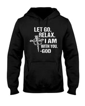 Load image into Gallery viewer, Let You Relax I Am With You Gray Background Hoodie