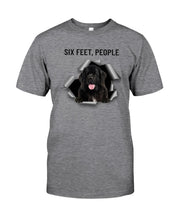 Load image into Gallery viewer, Labrador Retriever Six Feet People Unique Custom Design For Dog Lovers Guys Tee