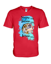 Load image into Gallery viewer, Fishing With All Your Heart Gift For Men Guys V-Neck