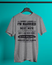 Load image into Gallery viewer, I'm Married To June Freaking Sexy Wife Trending For Birthday Gift Guys Tee