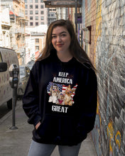 Load image into Gallery viewer, Keep America Great Yorkshire Terrier Gift For Dog Lovers Hoodie