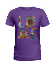 Load image into Gallery viewer, Love Trucker Simple Unique Custom Design For Personalized Job Gift Ladies Tee