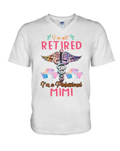 Load image into Gallery viewer, I'm Not Retrired I'm A Professional Mim Custom Gift For Nurse Guys V-Neck