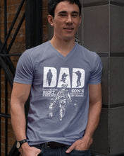 Load image into Gallery viewer, Daughter's Best Friend Son's Partner In Crime Special Custom Design Guys V-Neck
