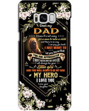 Load image into Gallery viewer, Lion Gift For Papa You'll Always My Dad My Hero Custom Design Phone case