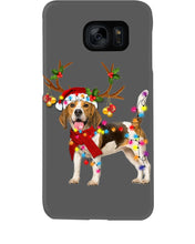 Load image into Gallery viewer, Beagle Gorgeous Reindeer Xmas Lights Gift For Dog Lovers Phone case