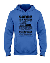 Load image into Gallery viewer, I'm Already Taken By September Sexy And Crazy Girl For Birthday Gift Hoodie
