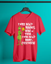 Load image into Gallery viewer, I’ll Read Book Everywhere Great Gift For Book Lovers Guys V-Neck