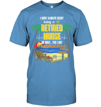 Load image into Gallery viewer, I Don't Always Enjoy Being A Retired Nurse Gift For Women Guys Tee
