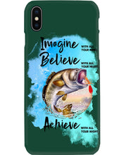 Load image into Gallery viewer, Fishing With All Your Heart Gift For Men Phone case