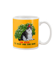 Load image into Gallery viewer, Cat Wait For You Here Gift For Cat Lovers Mug