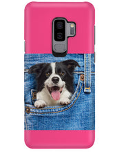 Load image into Gallery viewer, Border Collie In Denim Pocket Gift For Dog Lovers Phone case