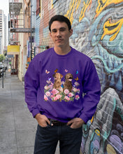 Load image into Gallery viewer, Gift For Dog LoversChesapeake Bay Retriever With Peonies Sweatshirt