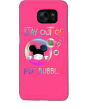 Load image into Gallery viewer, Lovely Phone Case Rainbow Design Stay Out Of My Bubble Gift For Friends Phone case
