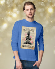 Load image into Gallery viewer, I'm Mostly Peace Love And Light Yoga Gift For Yoga Lovers Unisex Long Sleeve