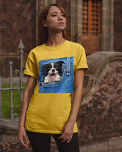 Load image into Gallery viewer, Border Collie In Denim Pocket Gift For Dog Lovers Guys Tee