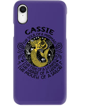 Load image into Gallery viewer, Gift For Cassie Girl The Soul Of A Mermaid Phone case