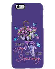 Load image into Gallery viewer, Butterflies Find Joy In The Journey Gift For Daughter Phone case