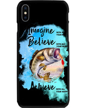 Load image into Gallery viewer, Fishing With All Your Heart Gift For Men Phone case