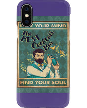 Load image into Gallery viewer, Lose Your Mind Find Your Soul Gift For Bartender Phone case