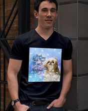 Load image into Gallery viewer, Angels And Shih Tzu Are Not Different Gift For Dog Lovers Guys V-Neck