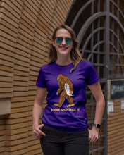 Load image into Gallery viewer, Bigfoot Come And Take It Simple Custom Design Ladies Tee