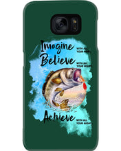 Load image into Gallery viewer, Fishing With All Your Heart Gift For Men Phone case