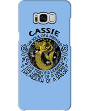 Load image into Gallery viewer, Gift For Cassie Girl The Soul Of A Mermaid Phone case