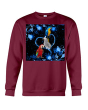 Load image into Gallery viewer, Lovely Phone Case Twinkling Blue Heart Gift For Parrots Lovers Sweatshirt